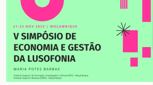 Maria Potes Barbas Represents Digital Literacy Hub at 5th Lusophone Economics and Management Symposium